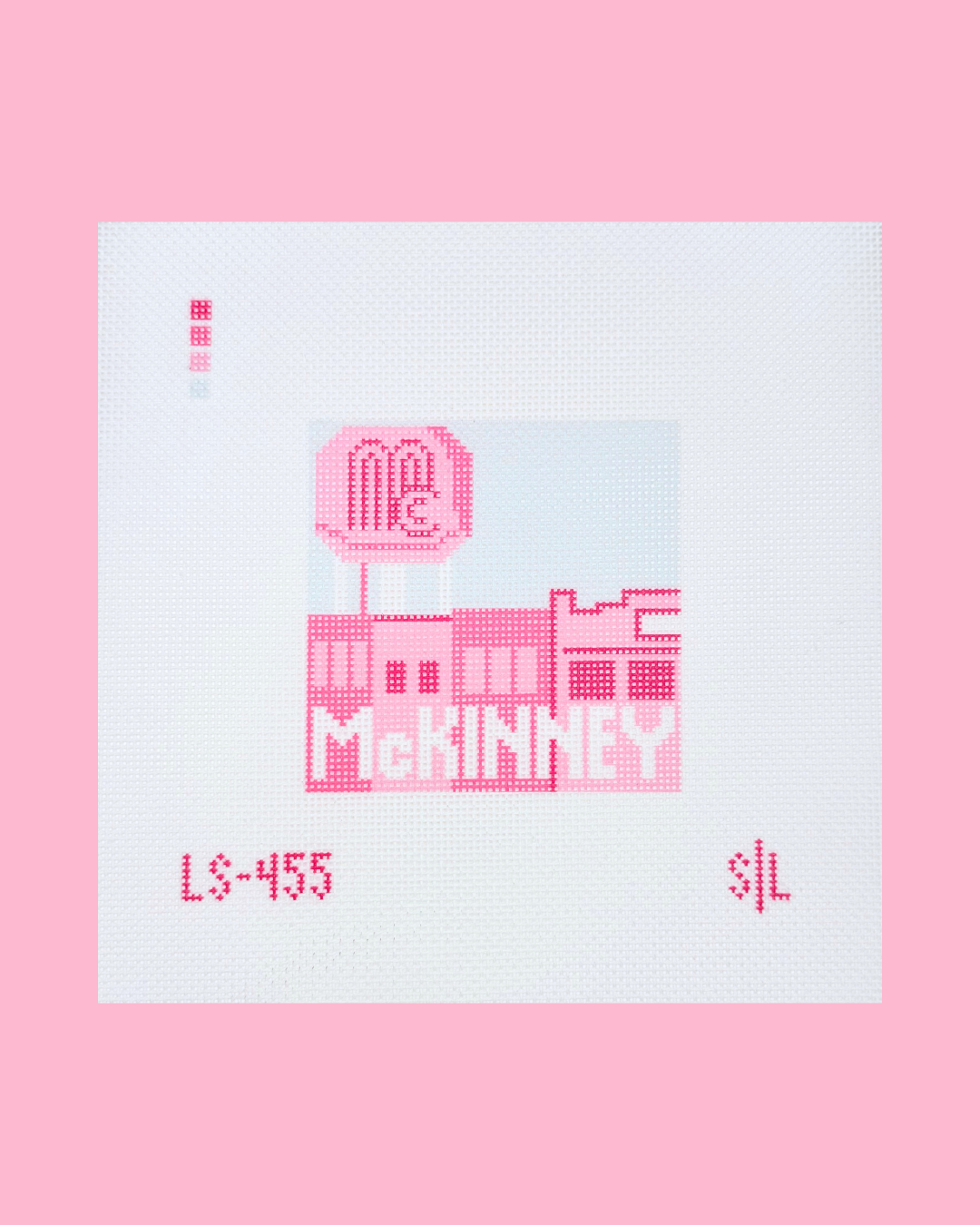 Texas - McKinney Square Pink