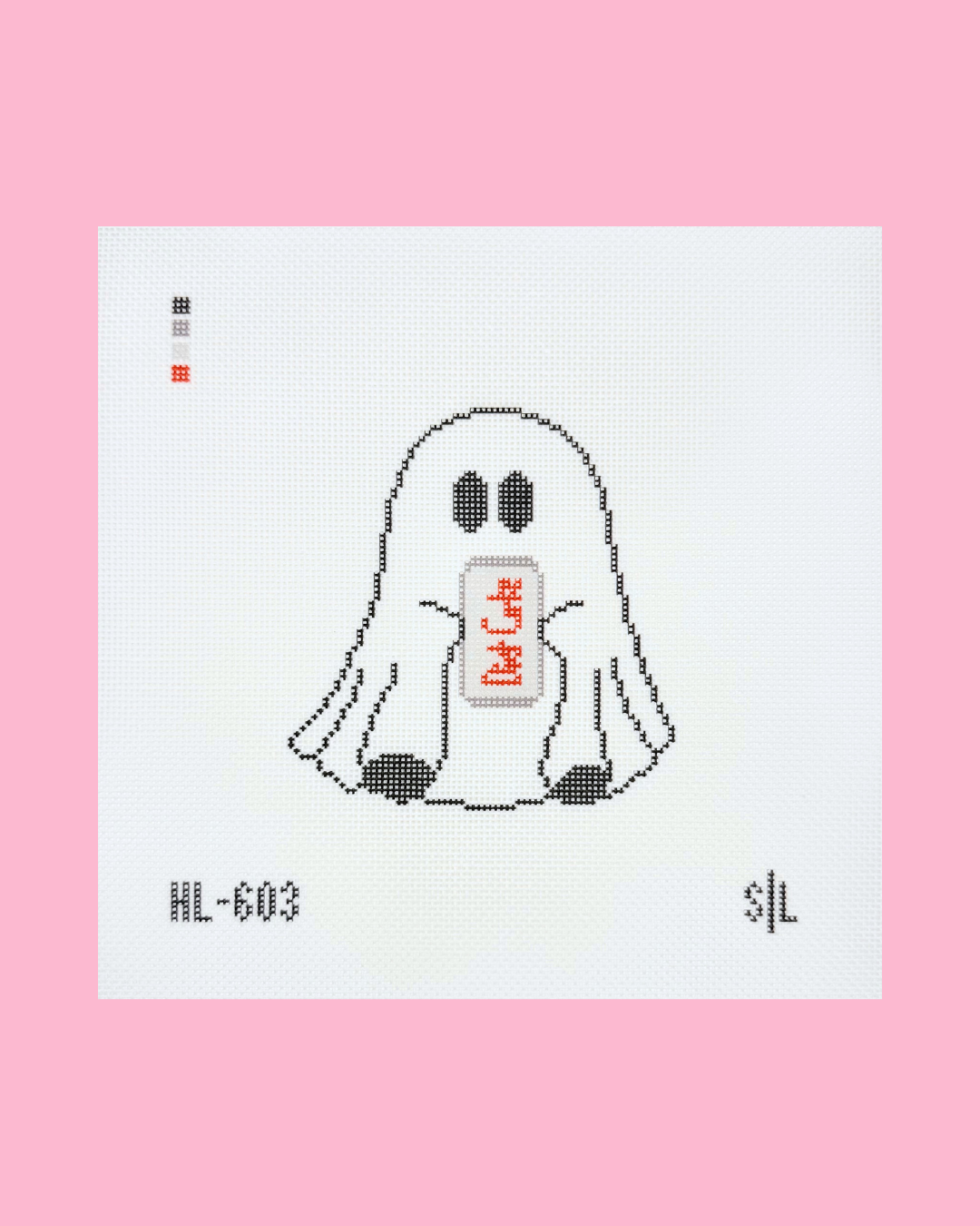 Diet Boo - Ghost Holding a Diet Soda